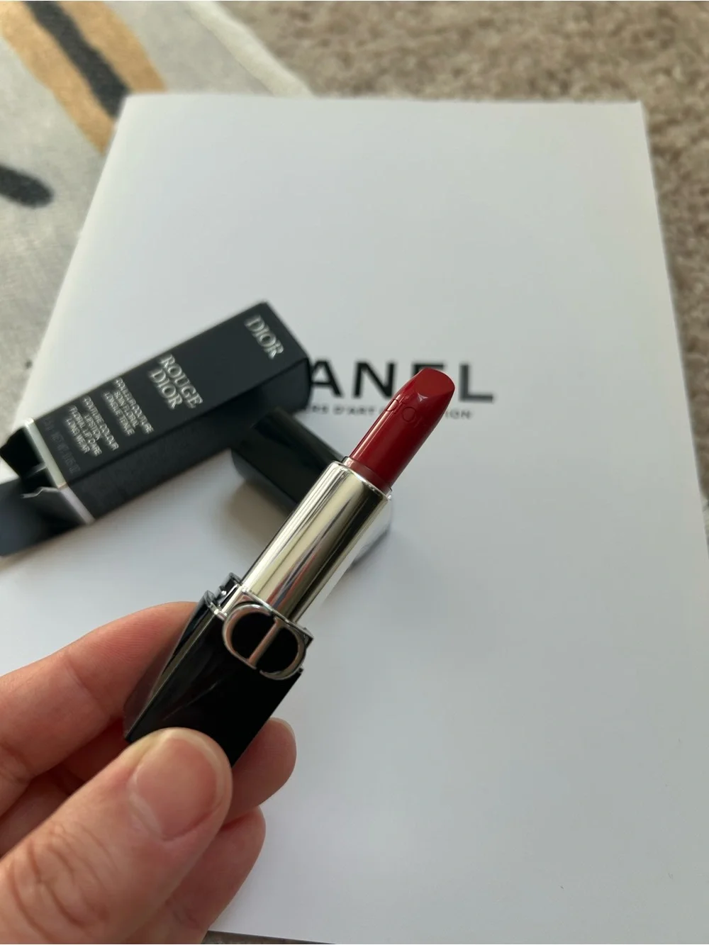Dior rouge Dior satin lipstick in 999